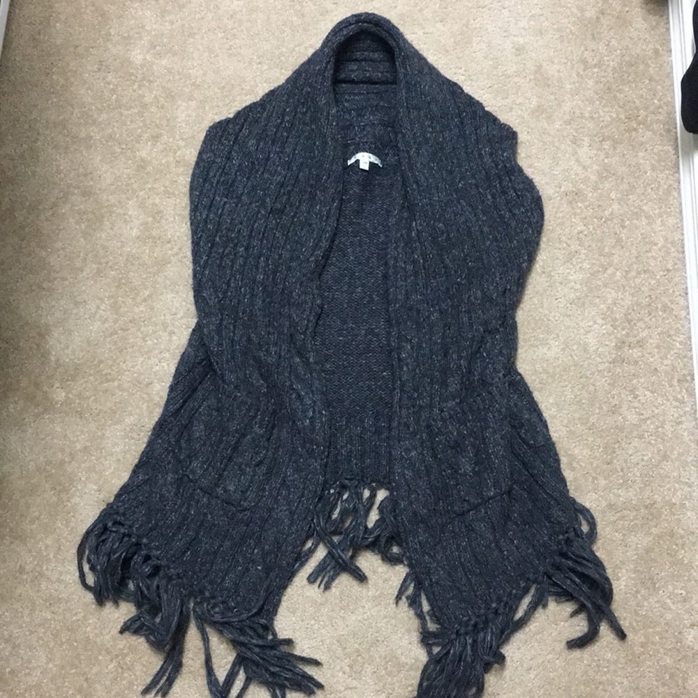 CAbi Soft Fringe Vest